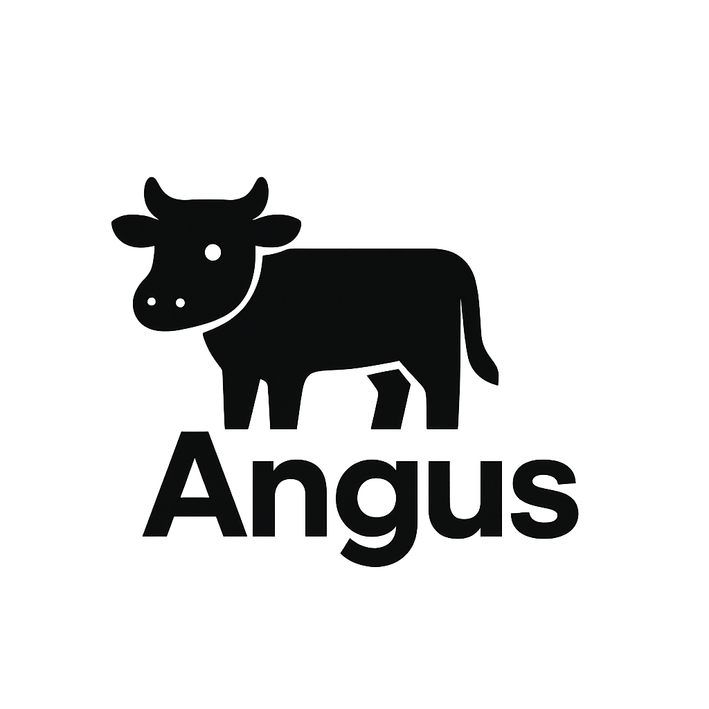 Black Angus Cow